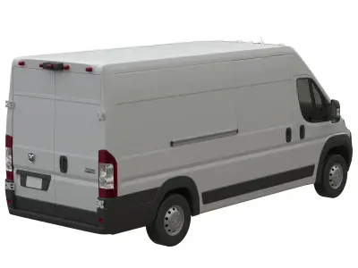 2024 Ram ProMaster L4H2 Detailed interior 3D model