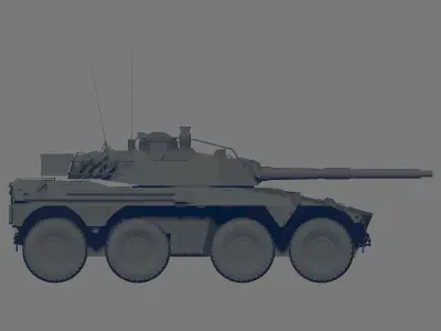 Rooikat Mk 1D 3D model