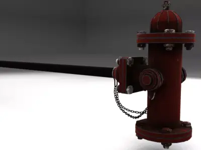 Steel Pipe Hammer 3D  3D model