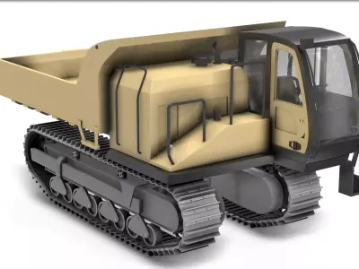 Heavy equipment - Vehicle 002 3D model