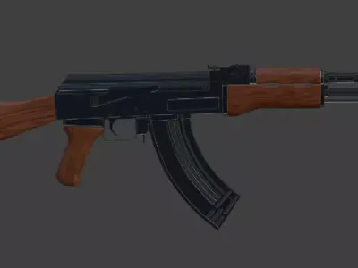AK-47 3D model