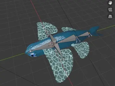 Fly Fish Free 3D model