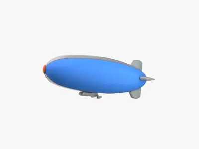 Air Balloon 3D Illustration 3D model