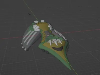 winter gale 3D model