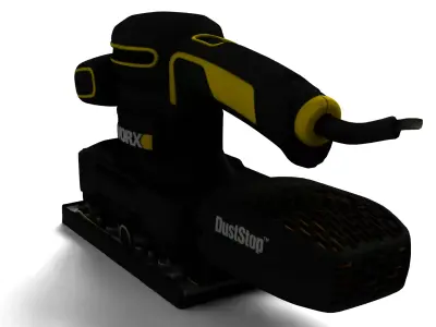 Realistic Sander Machine 3D Model 3D model