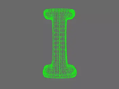 Space Knights V10R Standard Roman Numeral 01 Shoulder Symbols 3D print model