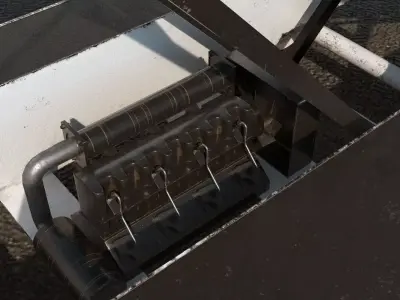 Airport Luggage Loader 3D model