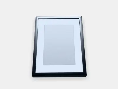 RIBBA Frame 2 Low-poly 3D model by techtexture