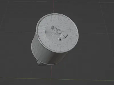 RPG 40 Grenade Low-poly 3D model