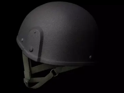 British Armed Forces - MK6 MK6A Combat Helmet Low-poly 3D model