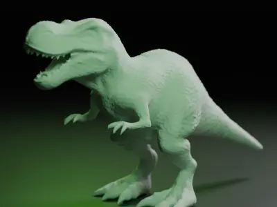 tyrannosaurus rex 3D print model