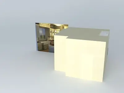 Old style Kitchen Free 3D model