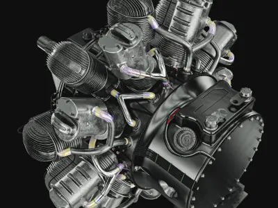 Aircraft Engine   3D model