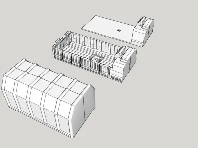 Large Utility Truck 3D print model