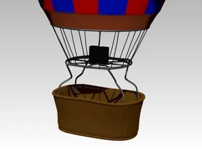 Hot Air Balloon 3D model