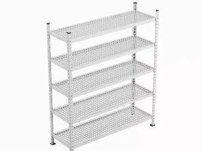 Iron Shelf 01 3D model