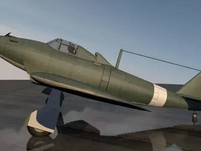 Piaggio P-119 3D model