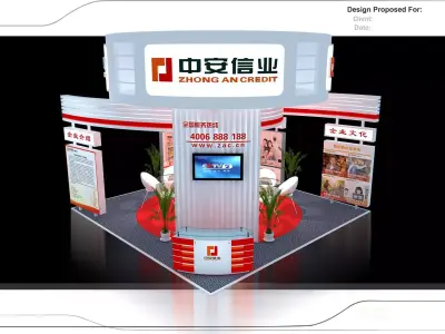 Exhibition - Area -6X6-3DMAX2012-017 3D model