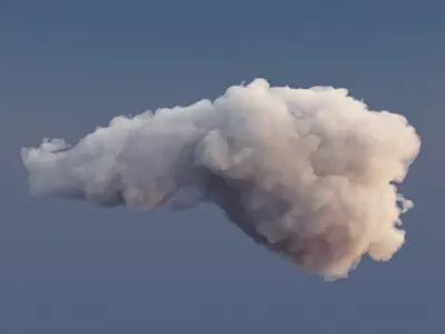 Polygon Cloud Pack 3D model