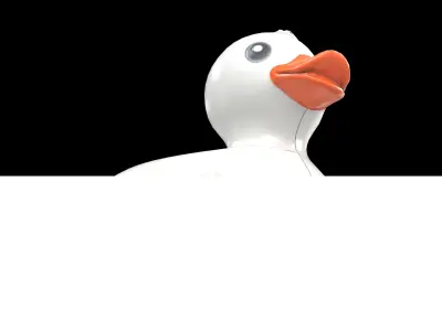 Duck Float v1 002 Low-poly 3D model