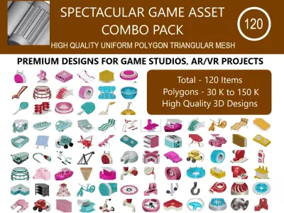 SPECTACULAR GAME ASSET COMBO PACK