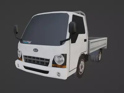 Kia Frontier 2000 Low-poly 3D model
