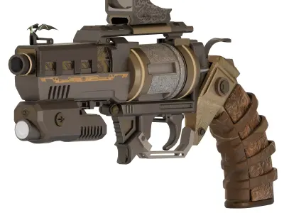 colt future Low-poly 3D model