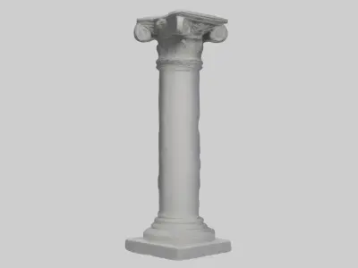 Pillar Model Low-poly 3D model