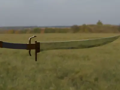 Fantasy Sword  Free 3D model