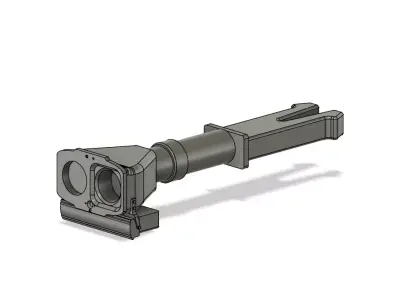  OO HO Model Railway NEM Magnetic Automatic Uncoupler V2 3D print model
