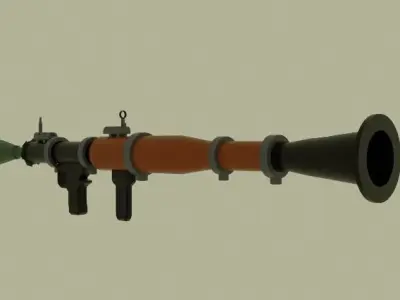 Rocket launcher  3D model
