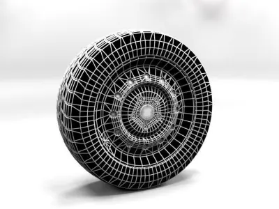 Steel Rim 3D model by KG-DESIGN