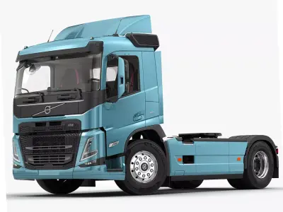 VOLVO FM 2020 Day Cab 4X2 3D model