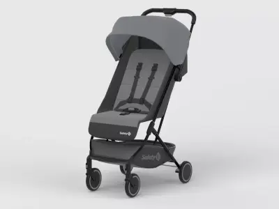 Baby stroller 3D model 3D model 12