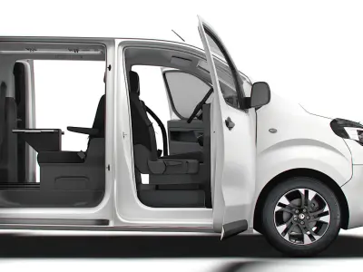 Vauxhall Zafira Life E L3 BusinessVIP HQInterior 2025 3D model