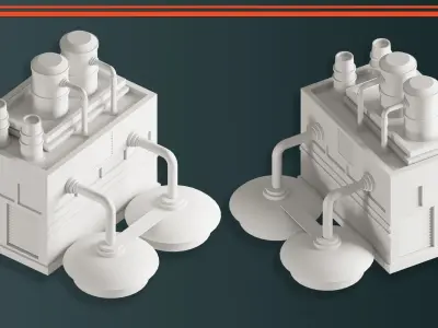 Factory Units-VOL04 3D model