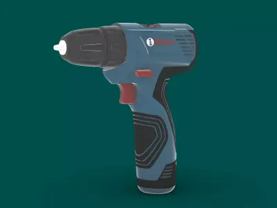 Bosch Drill 3D model