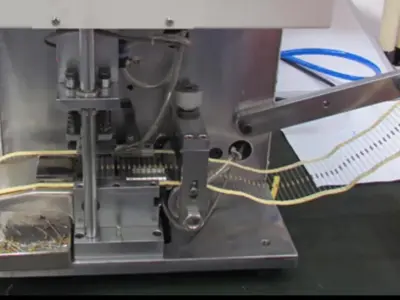 Resistor and Capacitor Lead Cutting and Forming Machine 3D model
