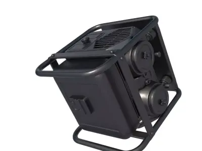diesel generator - generator stl - sci fi generator 3D print model get