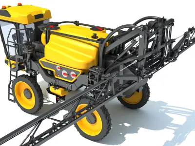 Farm Sprayer 3D model