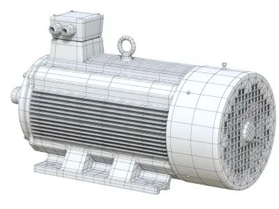 Electric Motor 3D model