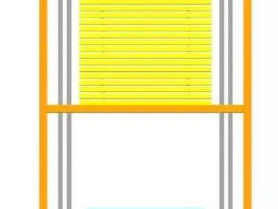 Continuous Vertical Conveyor 3D model