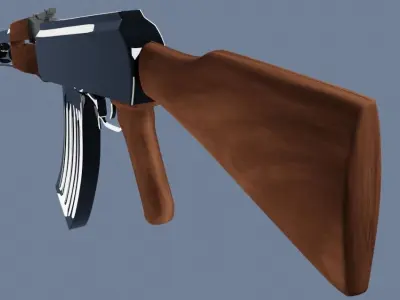 AK-47 ak - rifle 3D model get