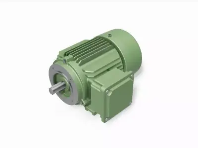 80 B34a Right IEC electric motor - 3D CAD model 3D model