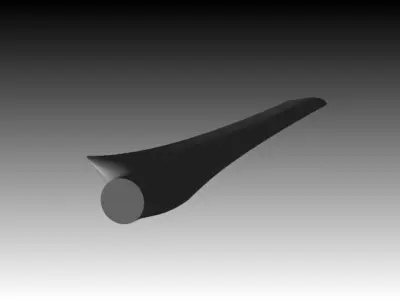 Wind Turbine Blade Free 3D model