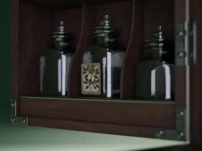 Alchemy Bottle Chest 3D model