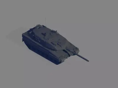 Leopard 2A6 3D model