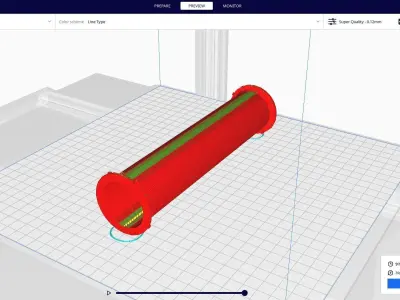pipe steel 3D print model