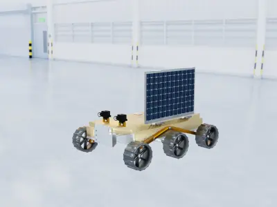 Chandrayaan 3 Rover - Pragyan  3D model