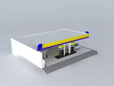 Ipiranga station - Treble Free 3D model